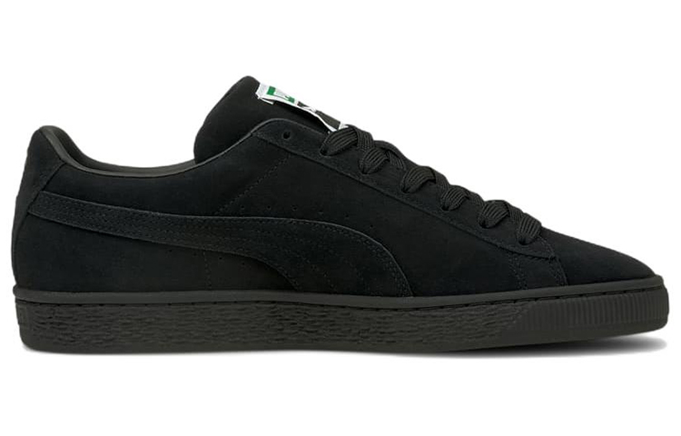 Puma Suede Classic Xxi Minimalistic Cozy Retro Casual Skateboarding Shoes Unisex Black 圖 2