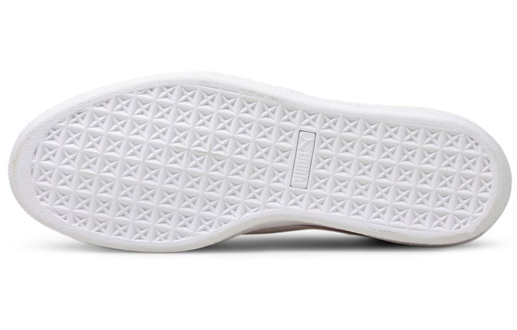 Puma Suede Classic Xxi Minimalistic Cozy Retro Casual Skate Shoes Unisex Red White 圖 5