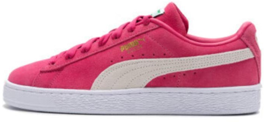 PUMA Suede 包覆性減震 低筒 板鞋 男女同款 粉白 Buy PUMA Suede 包覆性減震 低筒 板鞋 男女同款 粉白