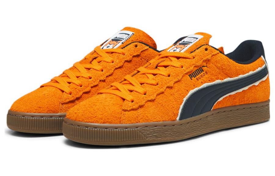 Lookbook Puma Suede Classic XXI X THE SMURFS 'Pumpkin Pie' Oranye 393534-01