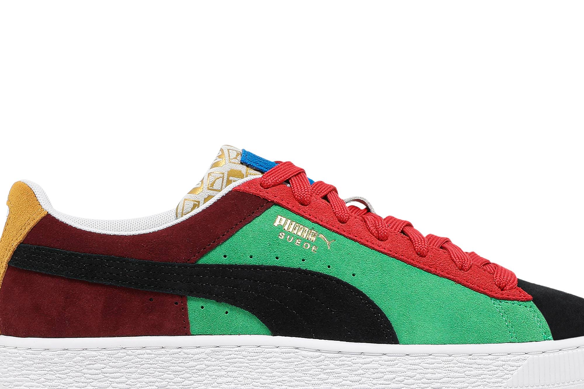 Order 彪馬經典麖皮 '黑色多彩' 381773-01