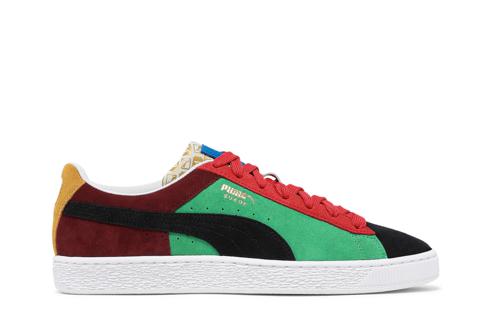 Buy Puma Suede Classix 'Black Multi' 381773-01