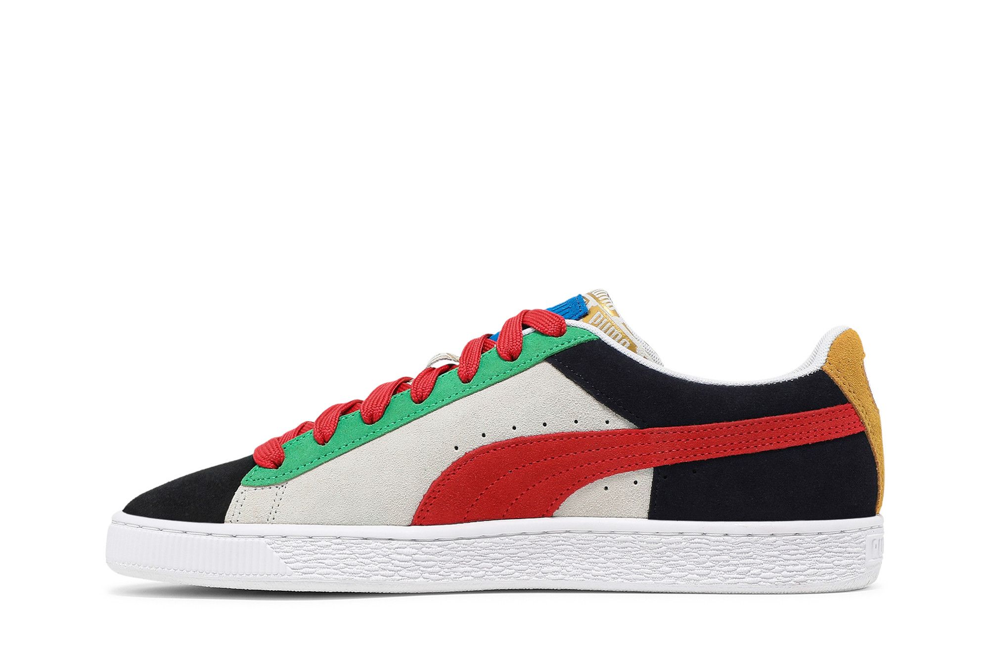 Lookbook Puma Suede Classix 'Black Multi' 381773-01