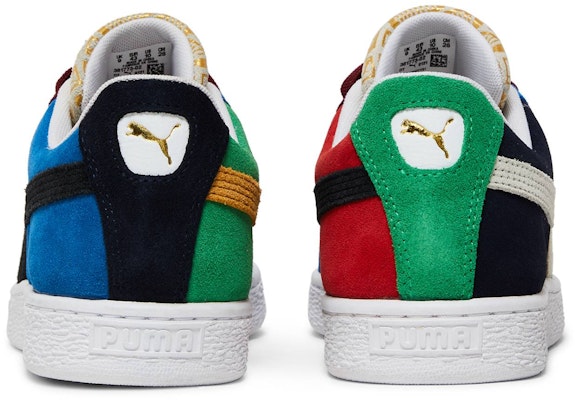 Puma Suede Classix 'Merah Terang Multi' 381773-02 Details for Puma Suede Classix 'Merah Terang Multi' 381773-02