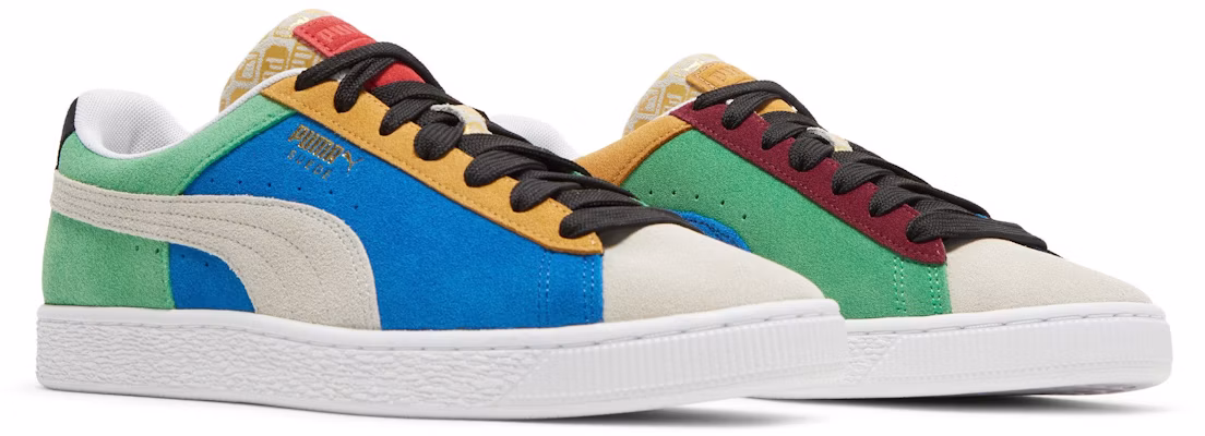 Puma Suede Classix 'White Multi-Color' 381773-03 Cheap Puma Suede Classix 'White Multi-Color' 381773-03