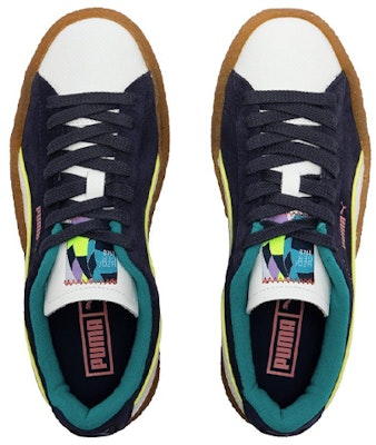 Puma Suede Crepe Stb 'Negro Marrón Blanco' 388149-01 Shop Puma Suede Crepe Stb 'Negro Marrón Blanco' 388149-01