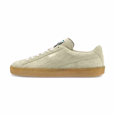 Puma Suede Crepe Embroidery 'Green Brown'