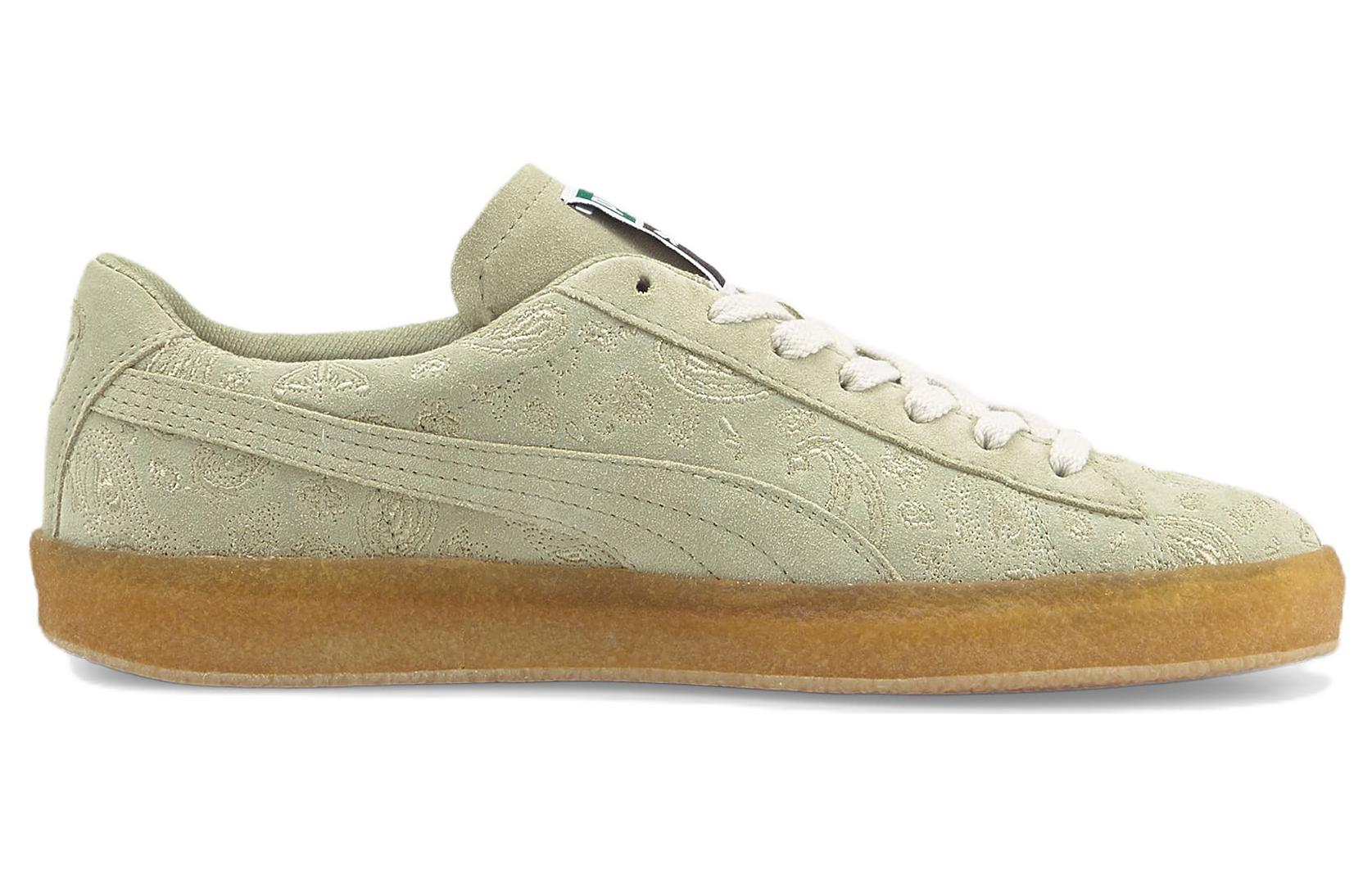 Puma Suede Crepe Embroidery 'Green Brown' 圖 2