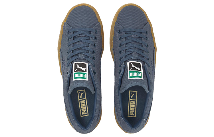 Shop プーマ スウェード クレープ "ダークスレート" 384244-02