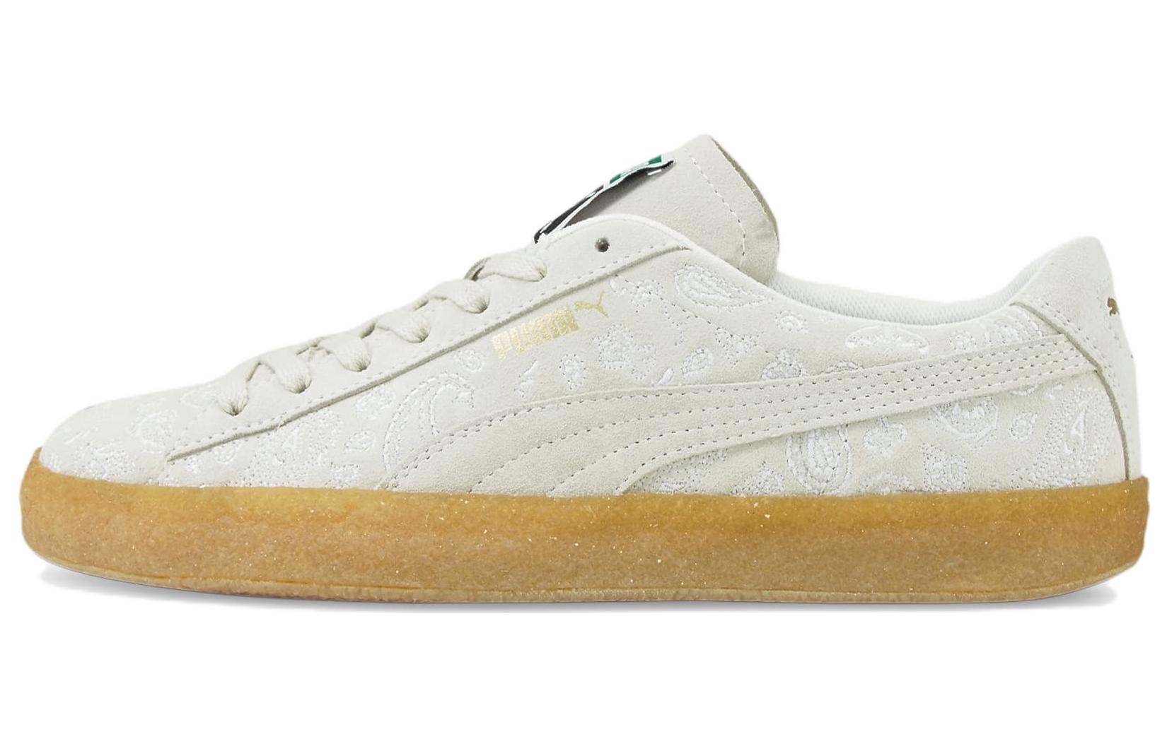 Buy 푸마 스웨이드 크레페 자수 '그레이 브라운' (Puma Suede Crepe Jasu 'Gray Brown') 383796-01