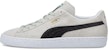 Puma Suede Croc Kasut Skateboard Retro Kasual Unisex Kelabu Putih 384852-02