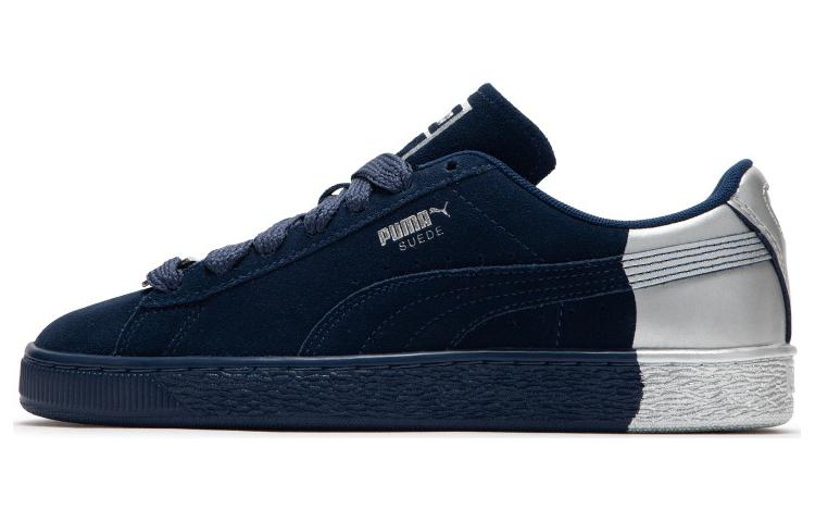 Puma Suede Dance Crew 'Navy Silver' 398306-02