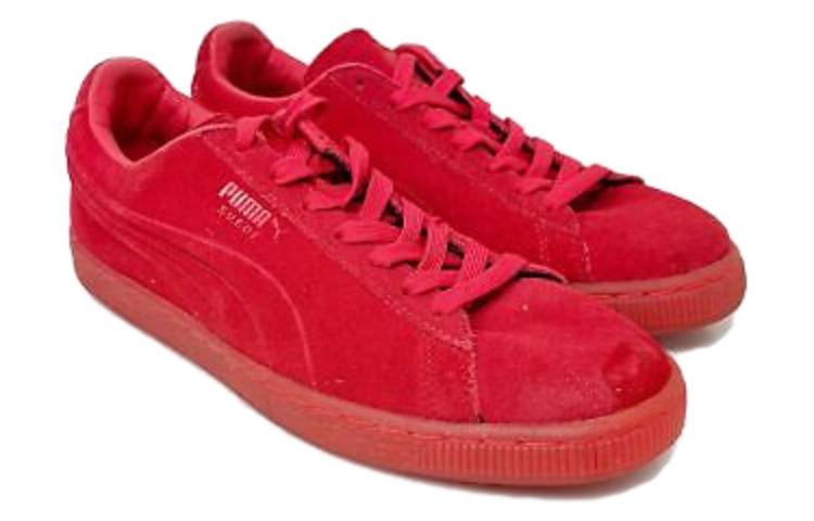 Lookbook 彪马 Suede Emboss Iced '高风险红' 361664-03