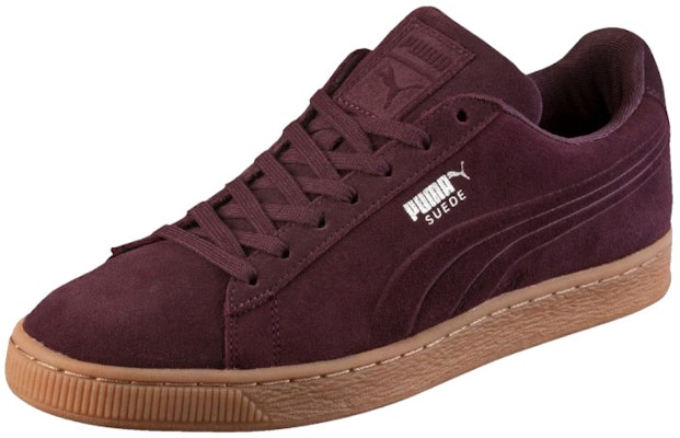 Puma Suede Embossed 'Winetasting' Warna Anggur 361098-03 Lookbook Puma Suede Embossed 'Winetasting' Warna Anggur 361098-03