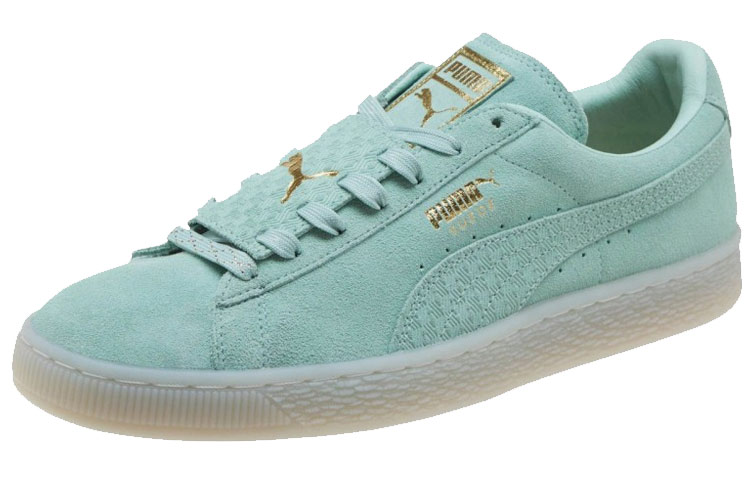 Lookbook Puma Suede Epic Remix 休閒板鞋 薄荷綠
