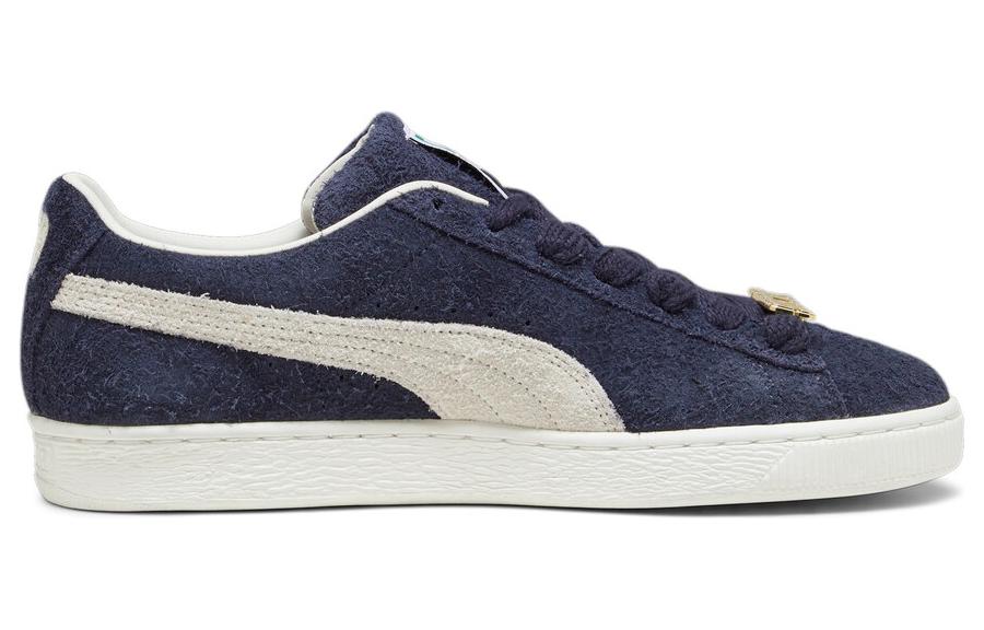Order プーマ スウェード 厚紐 ネイビー (Puma Suede Atsuhimo Neibii) 393167-01