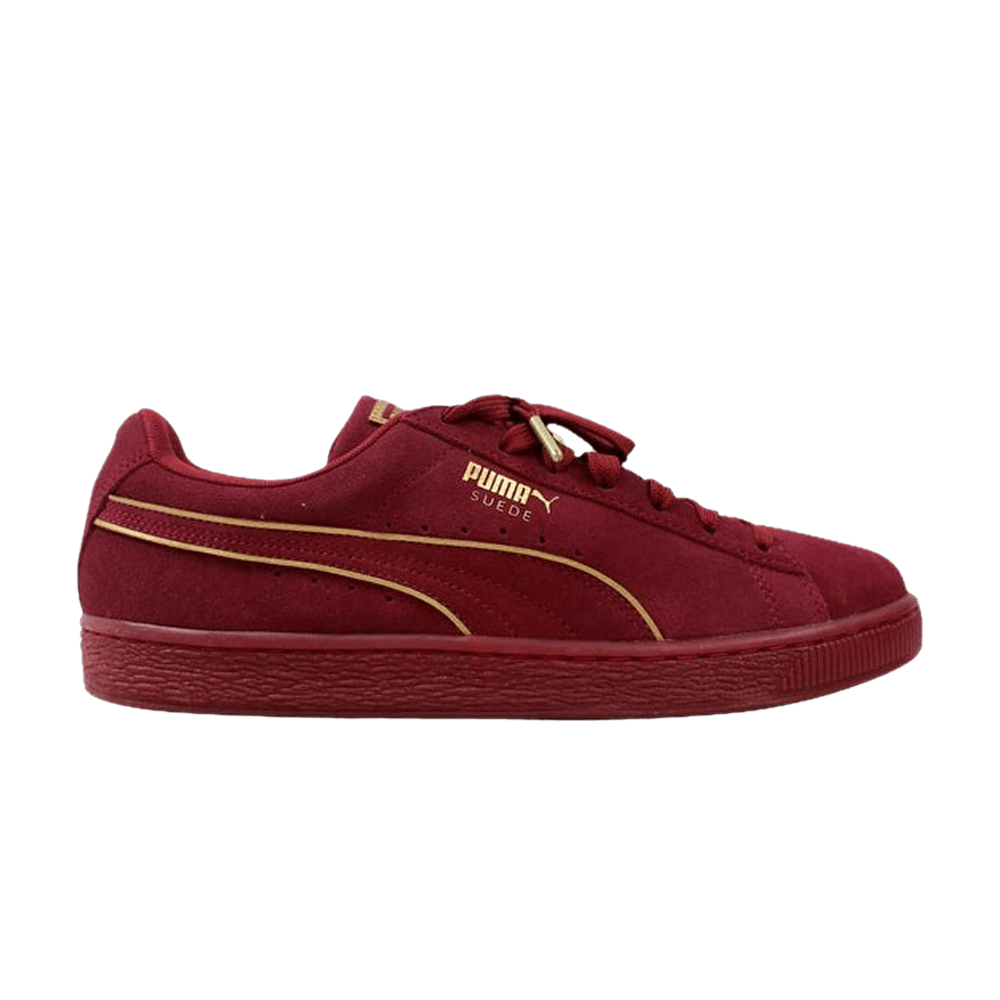 Puma Suede Foil Fs 'Burgundy' 366096-03