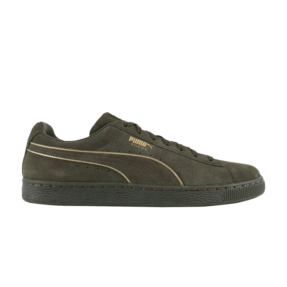 Buy Puma Suede Foil FS ''Nacht Oliv Gold'' 366096-02