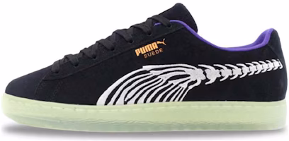 Puma Suede Haunted 'Black/Pristine/Pistachio' 386596-01