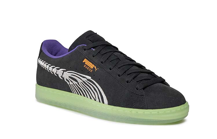 Puma Suede Haunted 'Black/Pristine/Pistachio' 圖 4