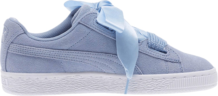 Grade School Puma Suede Heart . Lavender 365009 02 365009 02