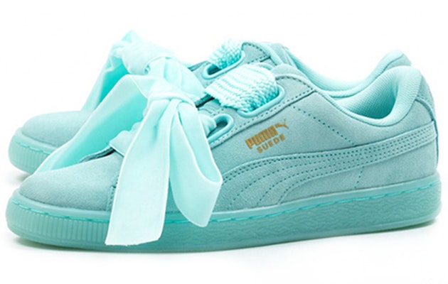 Puma Suede Heart Aruba Blue 363229-01 Lookbook Puma Suede Heart Aruba Blue 363229-01