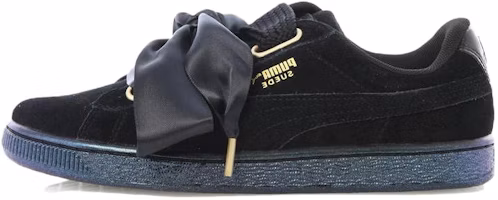 Puma Suede Heart Satin Black 362714-03 Puma Suede Heart Satin Black 362714-03