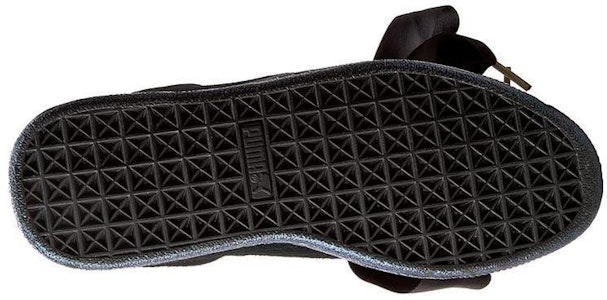 プーマ スウェード ハート サテン ブラック 362714-03 Details for プーマ スウェード ハート サテン ブラック 362714-03