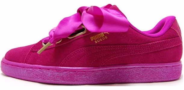 プーマ スエード ハート サテン ピンク 362714-01 Buy プーマ スエード ハート サテン ピンク 362714-01