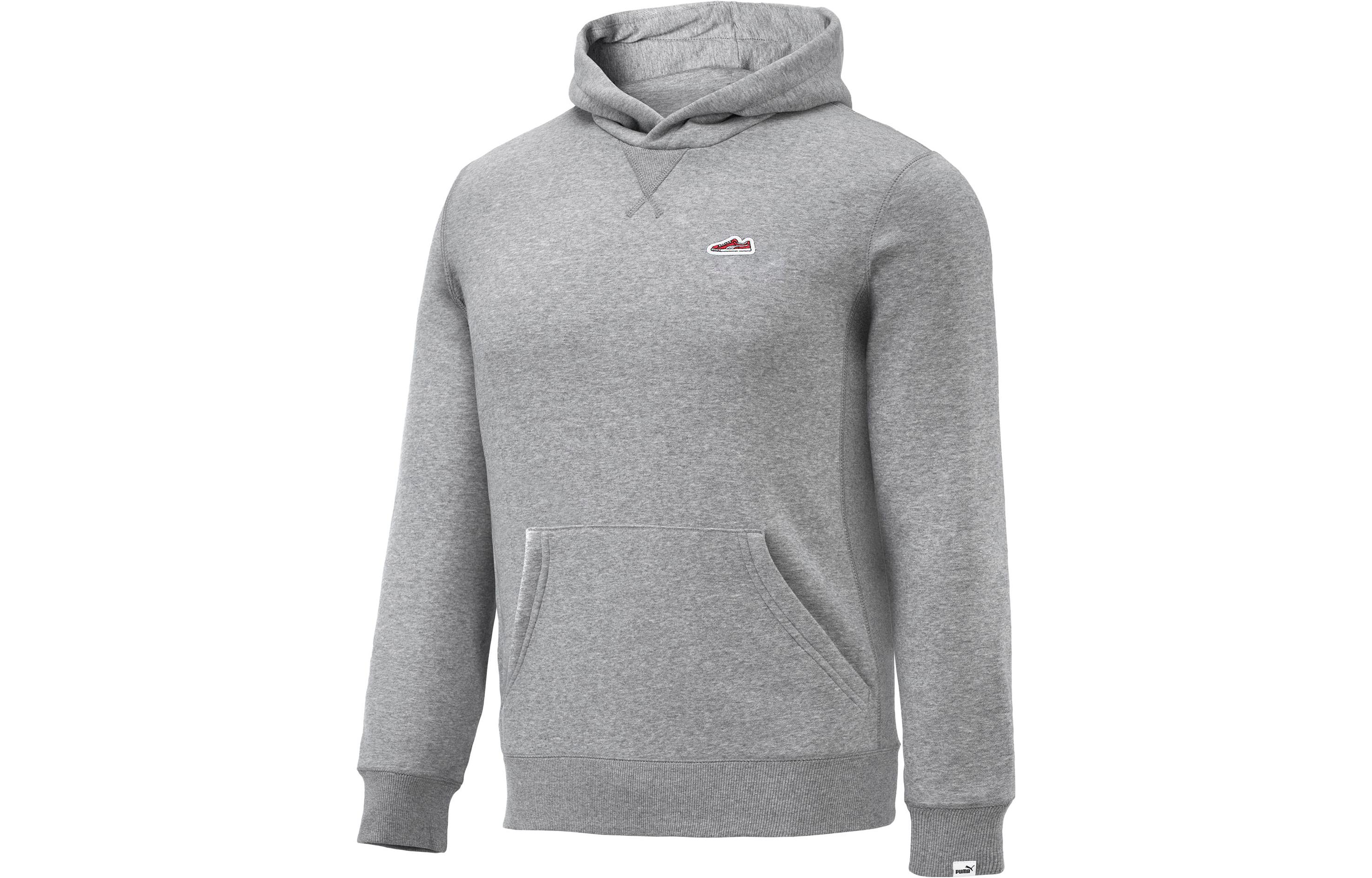 Puma Suede Hoodie Grey - Classic Casual Wear 536218-03