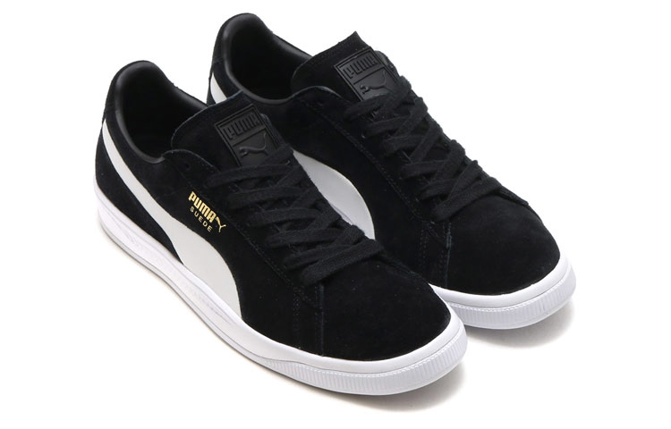Lookbook Puma Suede Ignite 耐磨防滑休閒板鞋 黑白