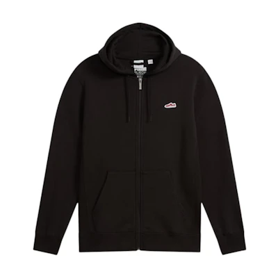 Puma Suede Logo Zip-Up Hoodie Men’s Black 625984-01