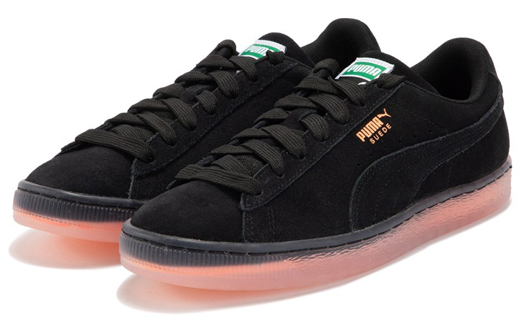 Buy Puma Suede Translucent 'Black Pink Red' 383894-02 - Novelship