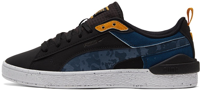 Puma Uniseks Suede Bloc Kasut Low-Top Biru/Hitam 381187-01 Buy Puma Uniseks Suede Bloc Kasut Low-Top Biru/Hitam 381187-01