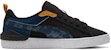 Puma Uniseks Suede Bloc Kasut Low-Top Biru/Hitam 381187-01