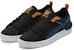 Puma Uniseks Suede Bloc Kasut Low-Top Biru/Hitam 381187-01