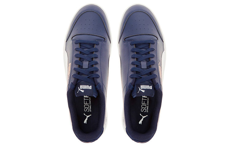 Lookbook 彪马Suede低帮鞋'蓝白' 309668-11