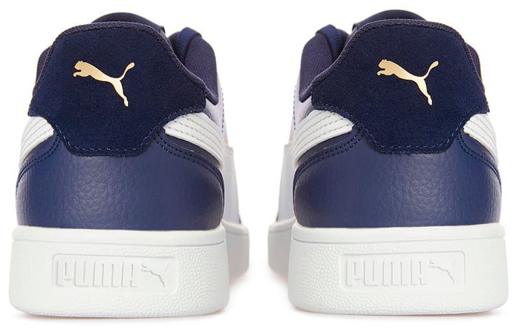 Shop 彪马Suede低帮鞋'蓝白' 309668-11