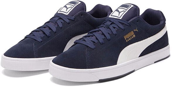 Sepatu Skate Puma Suede 'Biru Putih' 356414-28 Lookbook Sepatu Skate Puma Suede 'Biru Putih' 356414-28