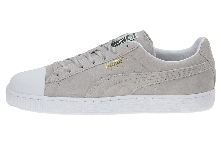 Buy 彪马经典低帮麂皮鞋 '灰白配色' 357719-03