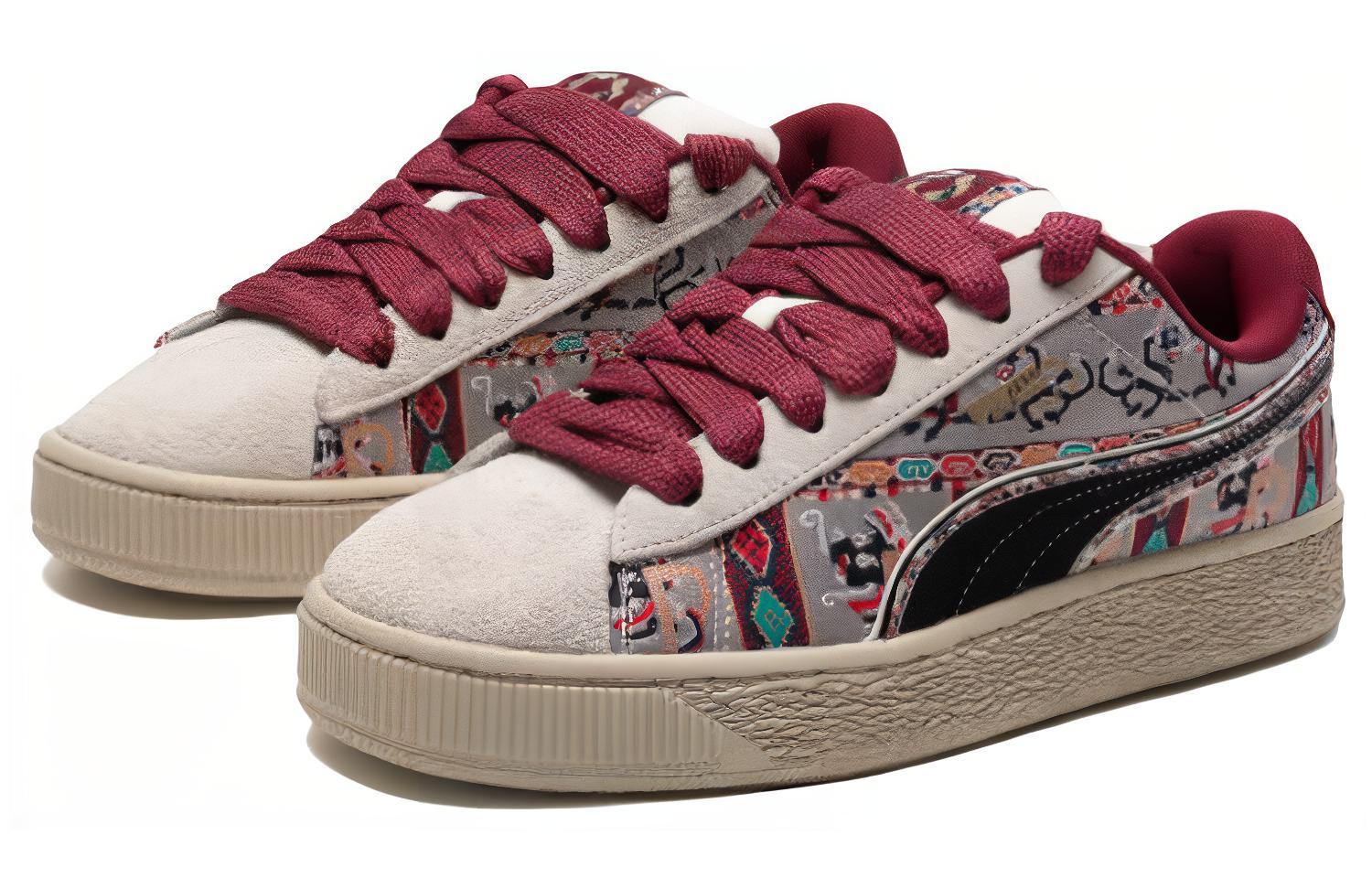 Lookbook Puma Suede Low 'Calidez Versátil Antideslizante Amortiguado Gris Claro' 397197-01