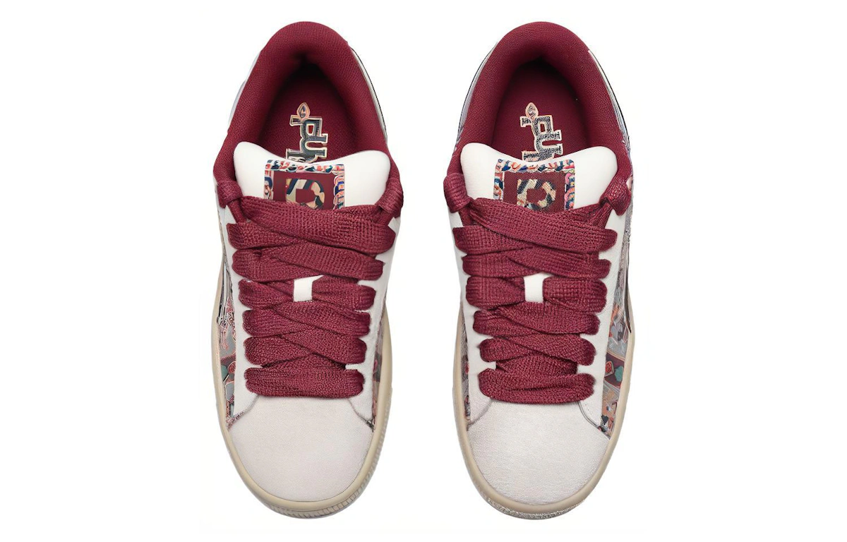 Puma Suede Low 'Versatile Warmth Non-Slip Shock-Absorbing Light Grey'