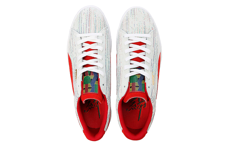 Puma Suede Low 'White-Red' 圖 3