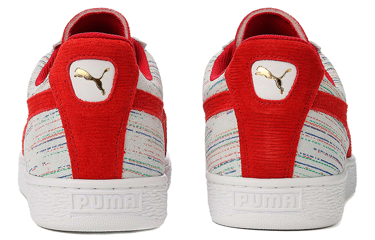 Puma Suede Low 'White-Red' 圖 4