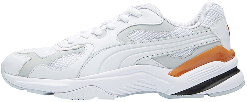 푸마 슈퍼 화이트/그레이/오렌지 로우 스니커즈 (Puma 슈퍼 화/회/오 로우) 370766-01 Buy 푸마 슈퍼 화이트/그레이/오렌지 로우 스니커즈 (Puma 슈퍼 화/회/오 로우) 370766-01