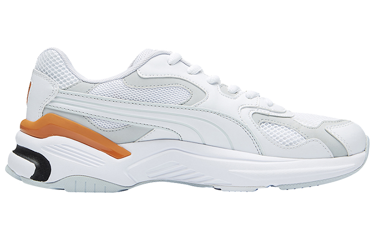 Puma Supr White/Grey/Orange Low sneakers 圖 2