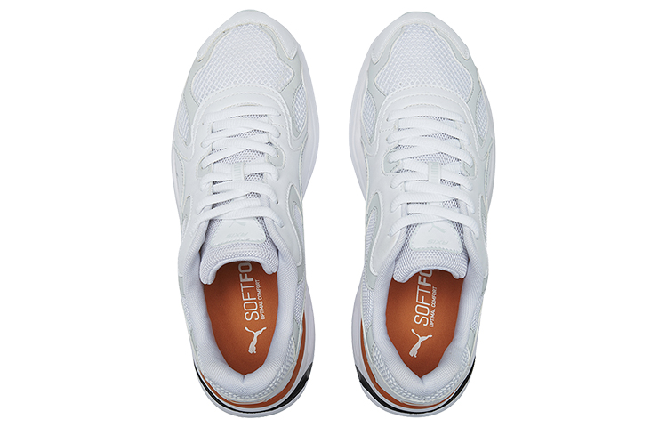 Puma Supr White/Grey/Orange Low sneakers 圖 4