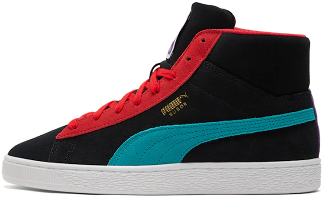 彪馬麂皮中筒 21 '黑色 綠松石紅' 380205-10 Buy 彪馬麂皮中筒 21 '黑色 綠松石紅' 380205-10