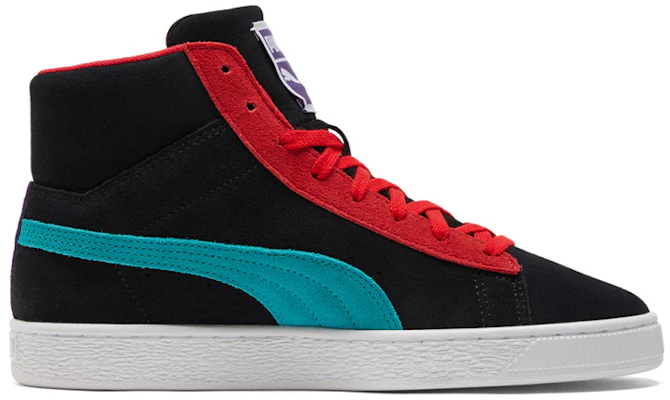 彪馬麂皮中筒 21 '黑色 綠松石紅' 380205-10 Order 彪馬麂皮中筒 21 '黑色 綠松石紅' 380205-10