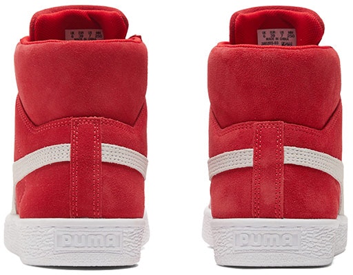 푸마 스웨이드 미드 21 '하이 리스크 레드' 380205-03 Purchase 푸마 스웨이드 미드 21 '하이 리스크 레드' 380205-03